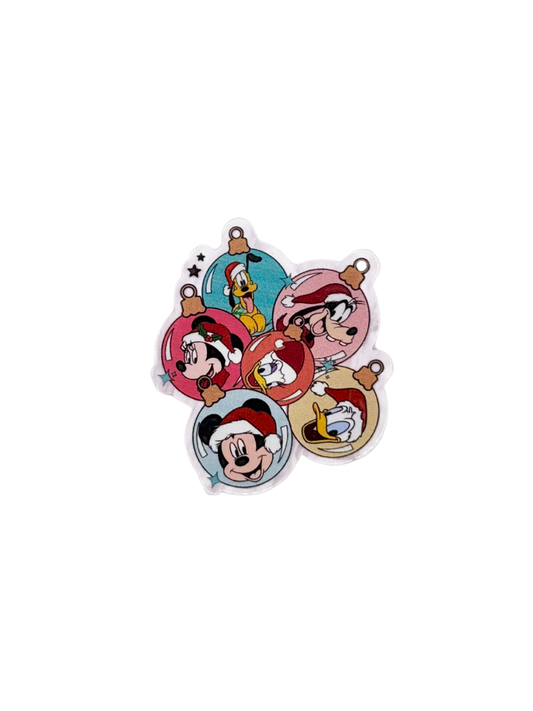 Mouse Friends Ornaments Acrylic
