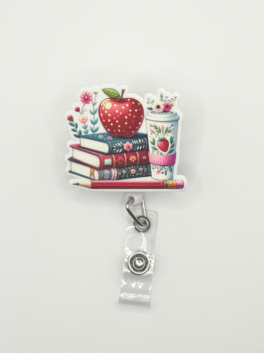 Books Badge Reel