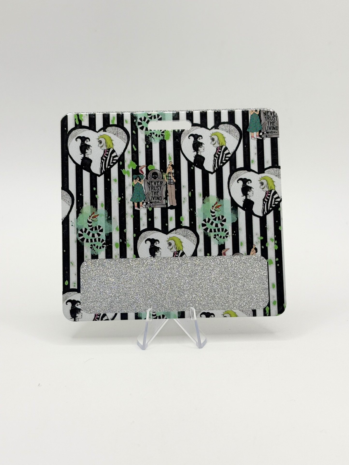 Beetlejuice Badge Buddy
