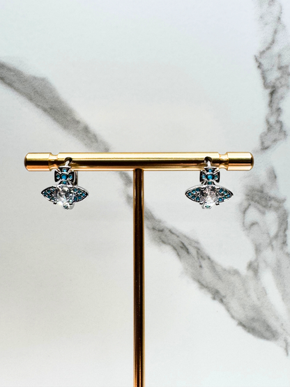 Turquoise Orb Earrings