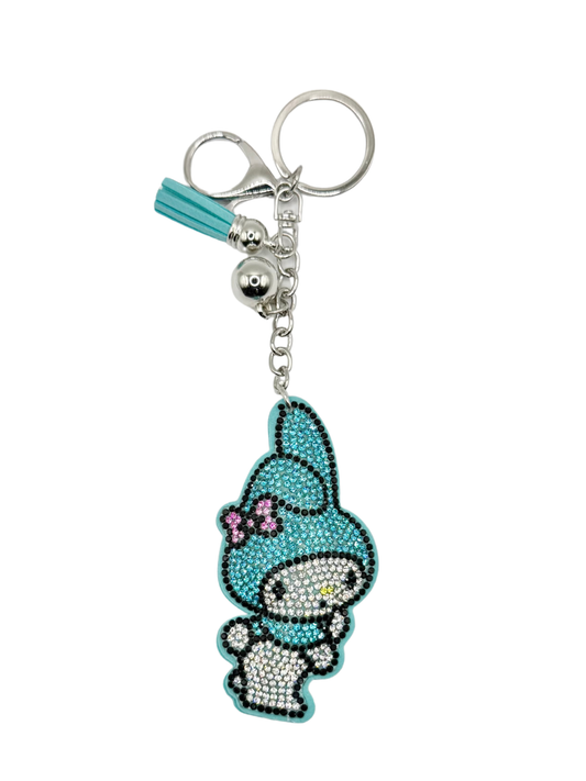 Melody Rhinestone Keychain