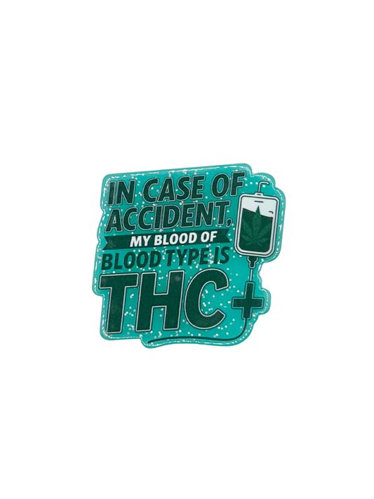 Blood Type THC Acrylic
