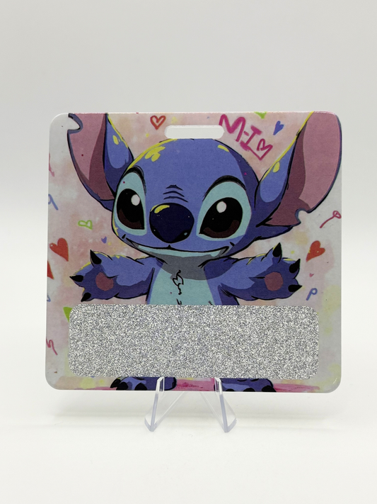 Blue Alien Badge Buddy
