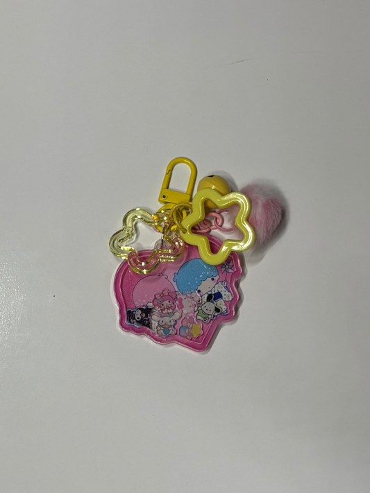 #28 Twin Stars Keychain