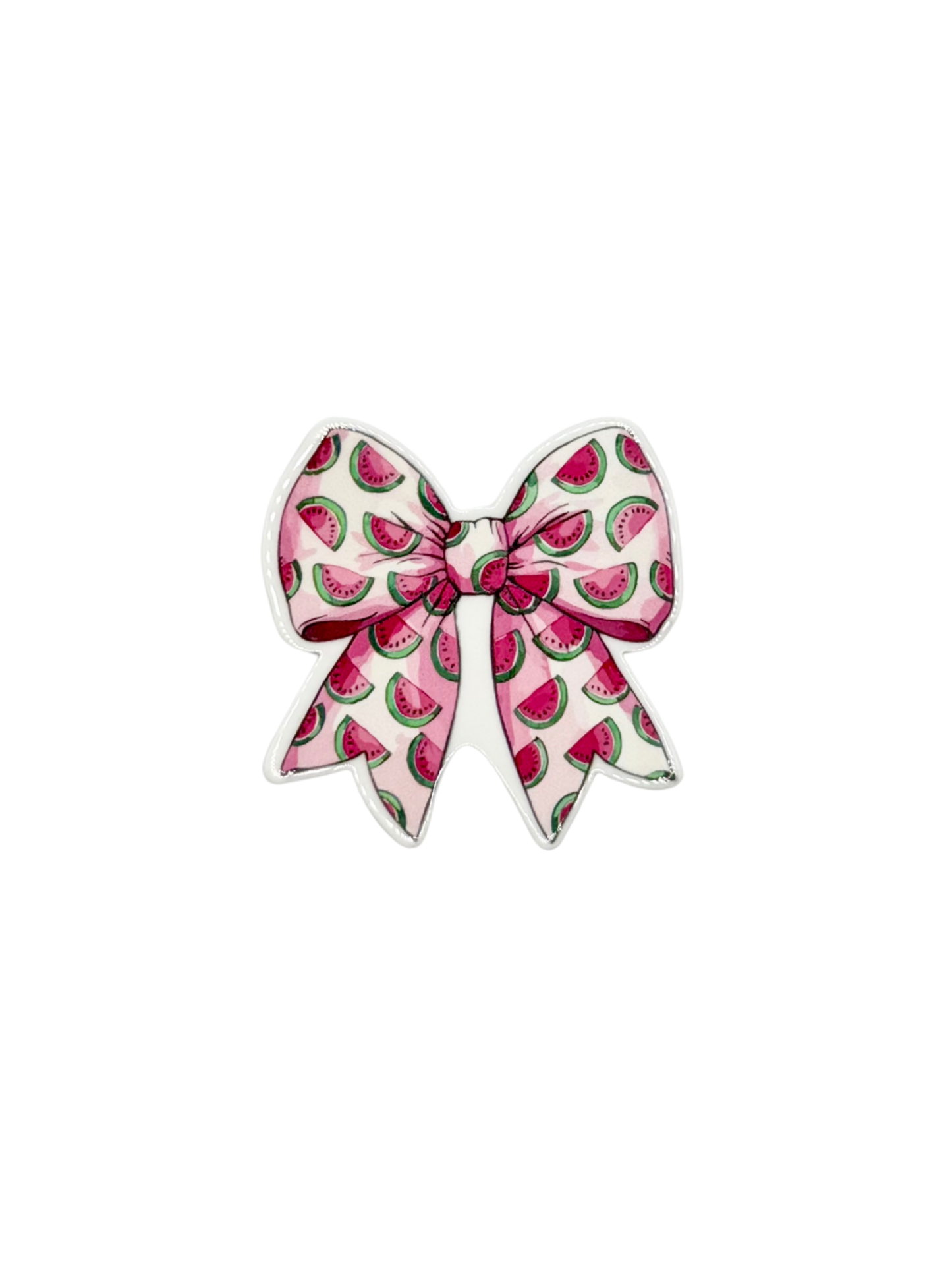Watermelon Bow Acrylic
