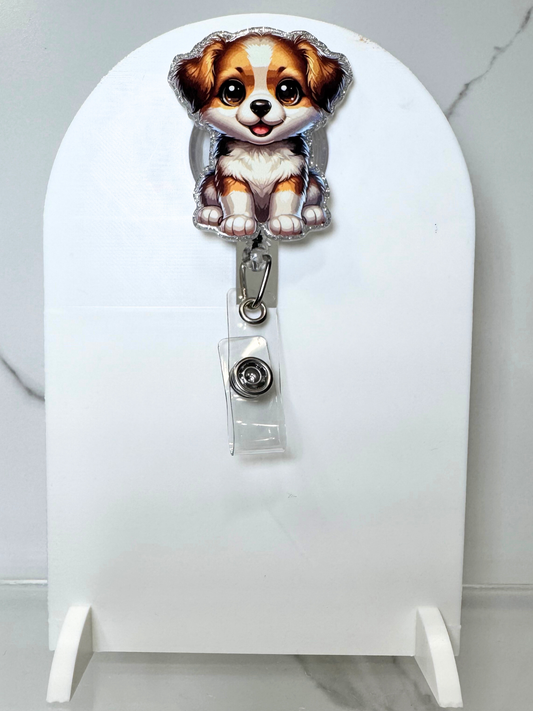Dog Badge Reel