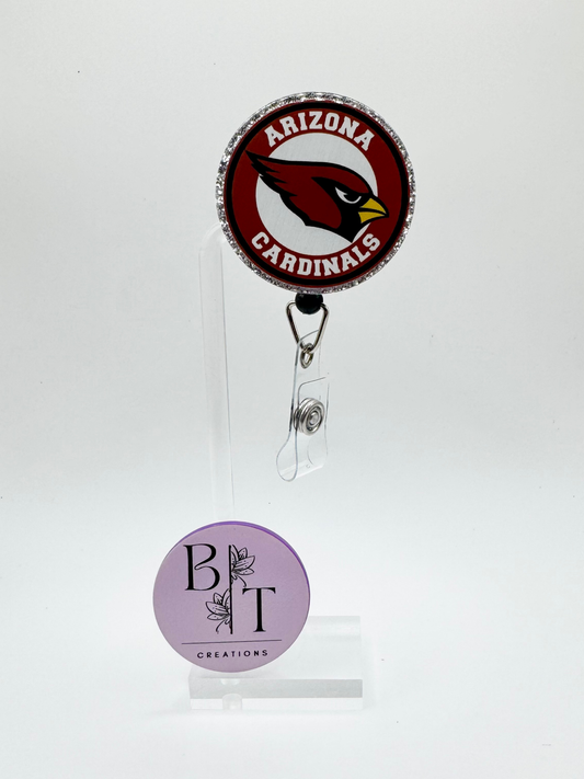 AC Badge Reel W/ Velcro & Alligator Clip