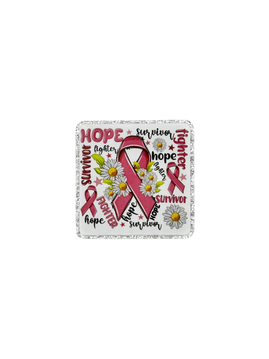 Pink Ribbon Acrylic