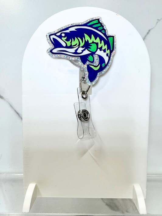 Fish Badge Reel