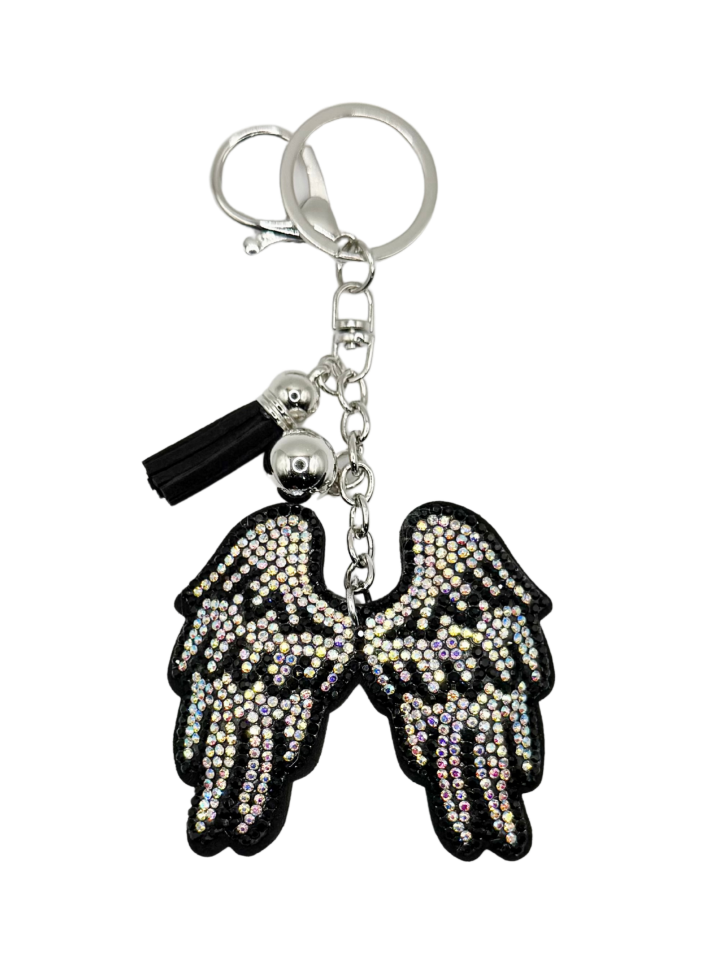 Wings Rhinestone Keychain