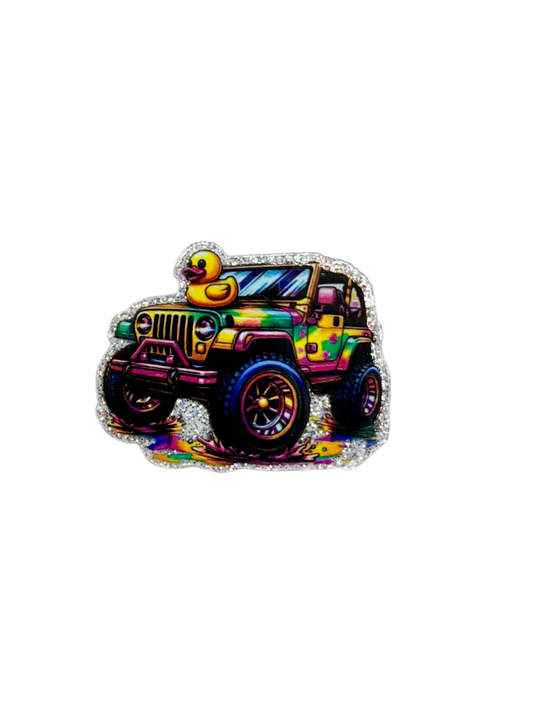 Duck Jeep Acrylic