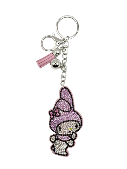 Melody Rhinestone Keychain