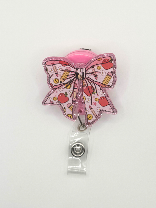 Bow Badge Reel