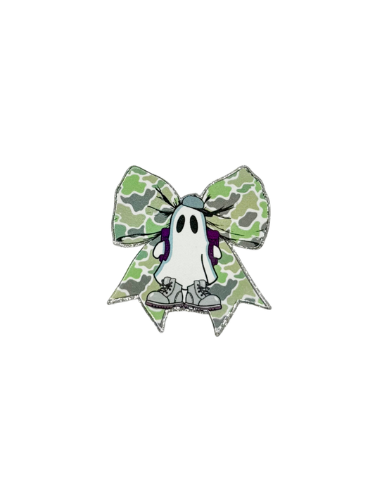 Camo Ghost Bow Acrylic