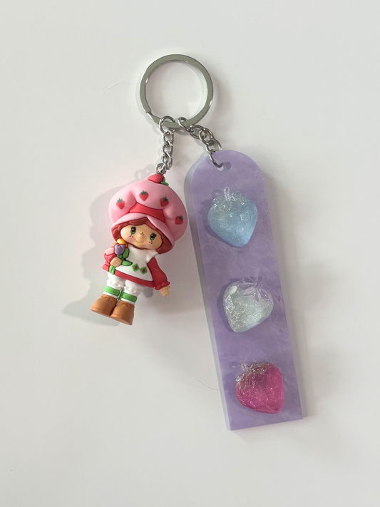 #17 Strawberry Shortcake Keychain