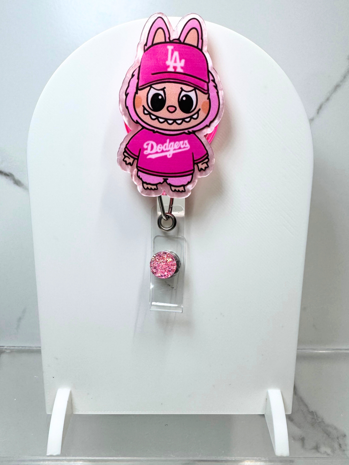 LA Bubu Badge Reel W/ Velcro