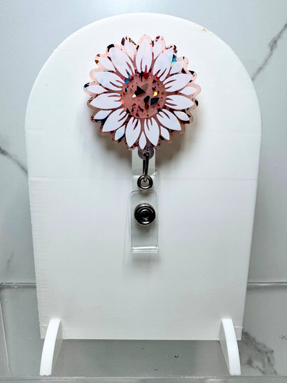 Flower Badge Reel
