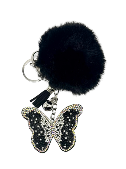 Animal Rhinestone Keychain