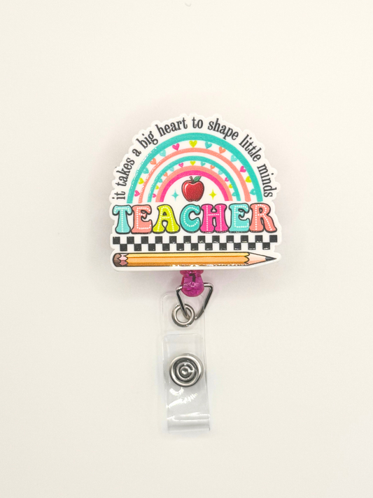 Teacher Badge Reel