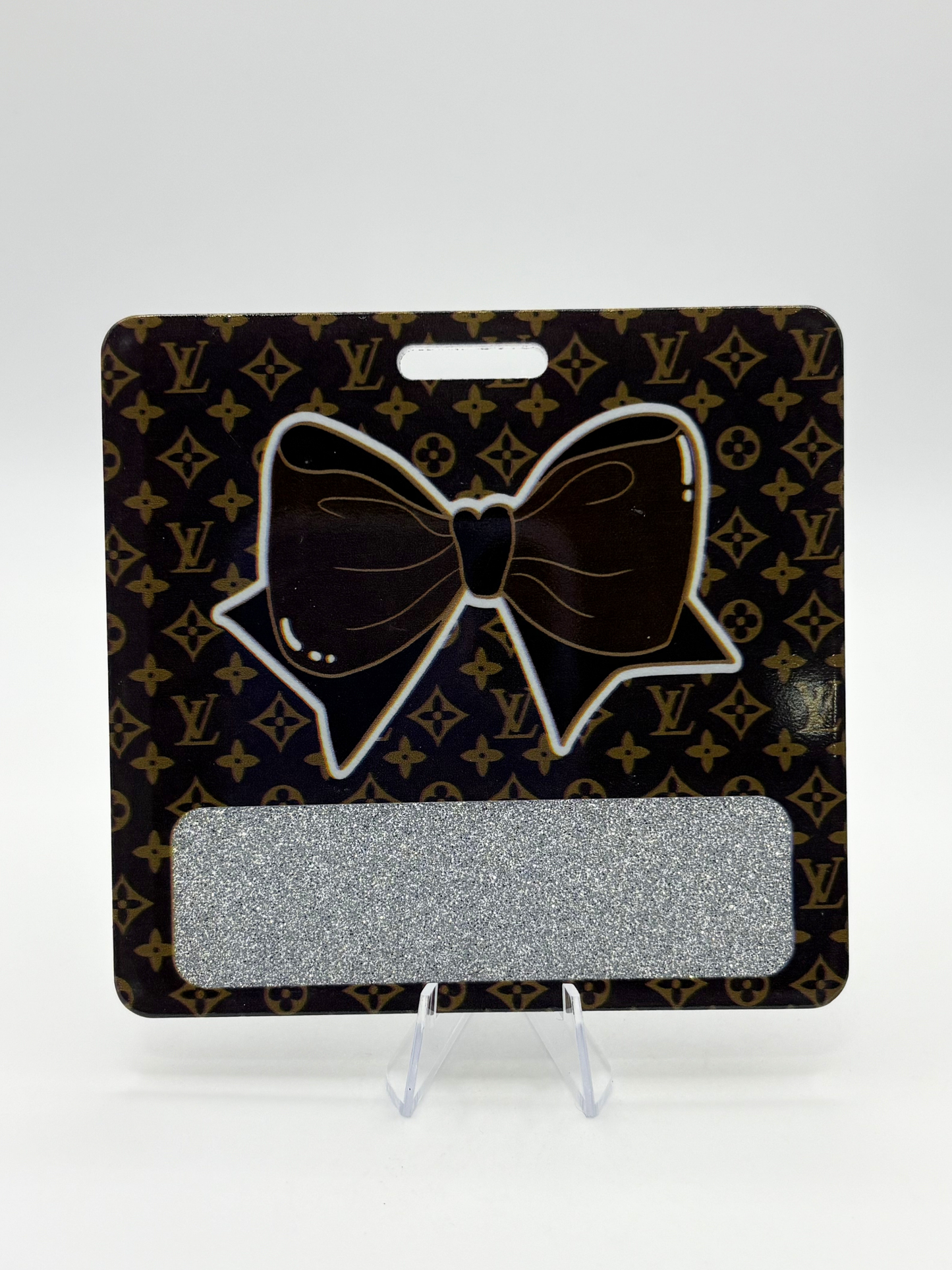 LV Bow Badge Buddy
