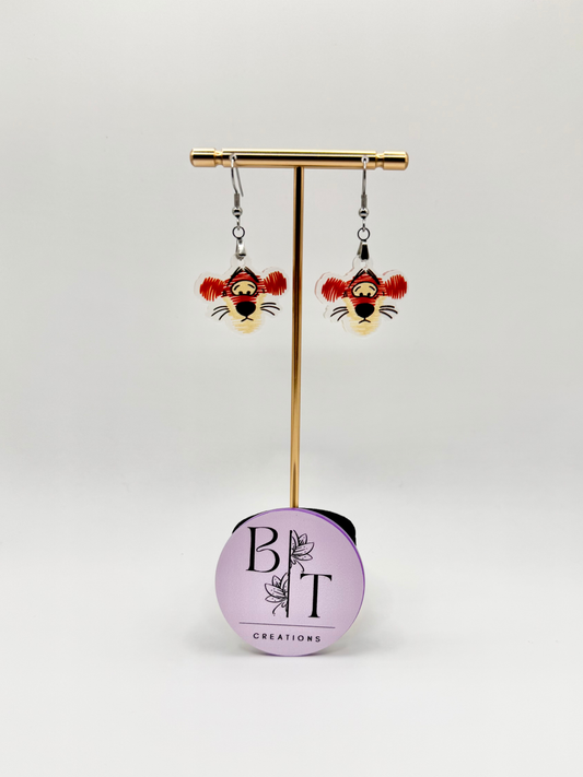 Tiger Earrings