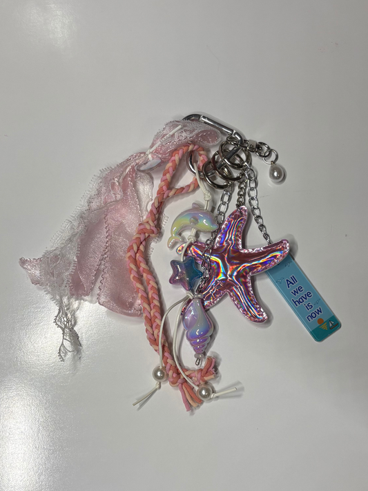 #12 Starfish Keychain