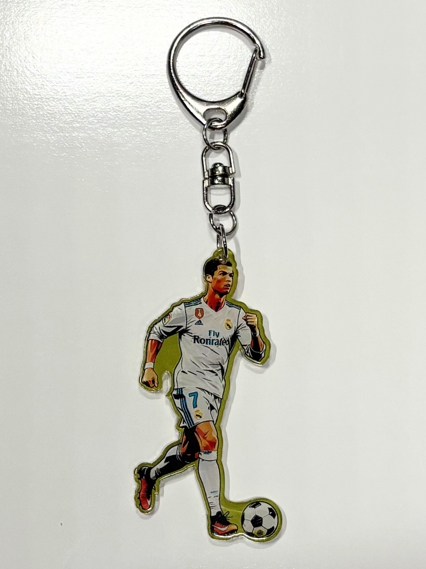 #2 Soccer Player 7 Keychain