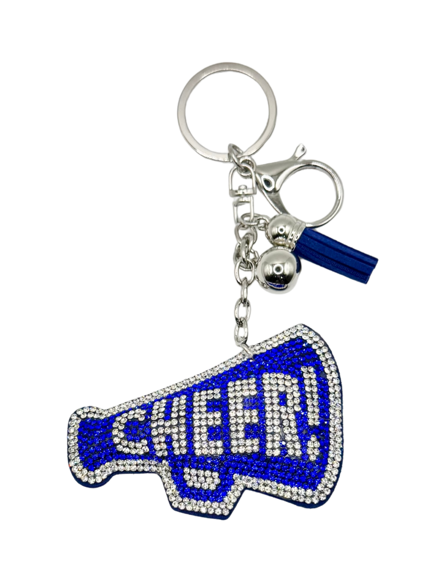 Cheer Rhinestone Keychain