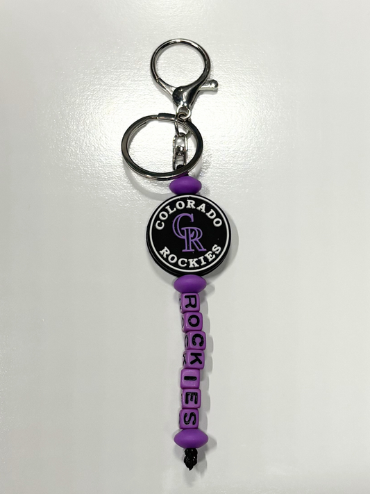 #2 CO Baseball Keychain