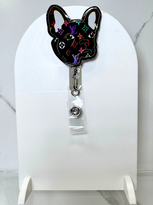 Dog Badge Reel