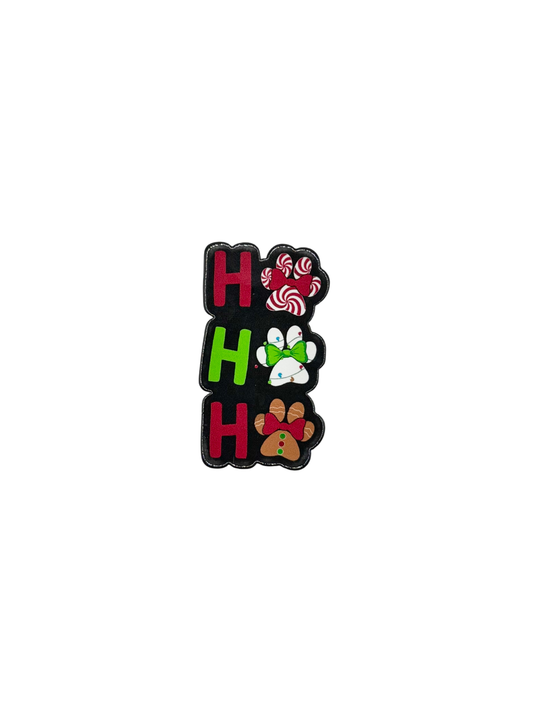 Dog Ho Ho Ho Acrylic