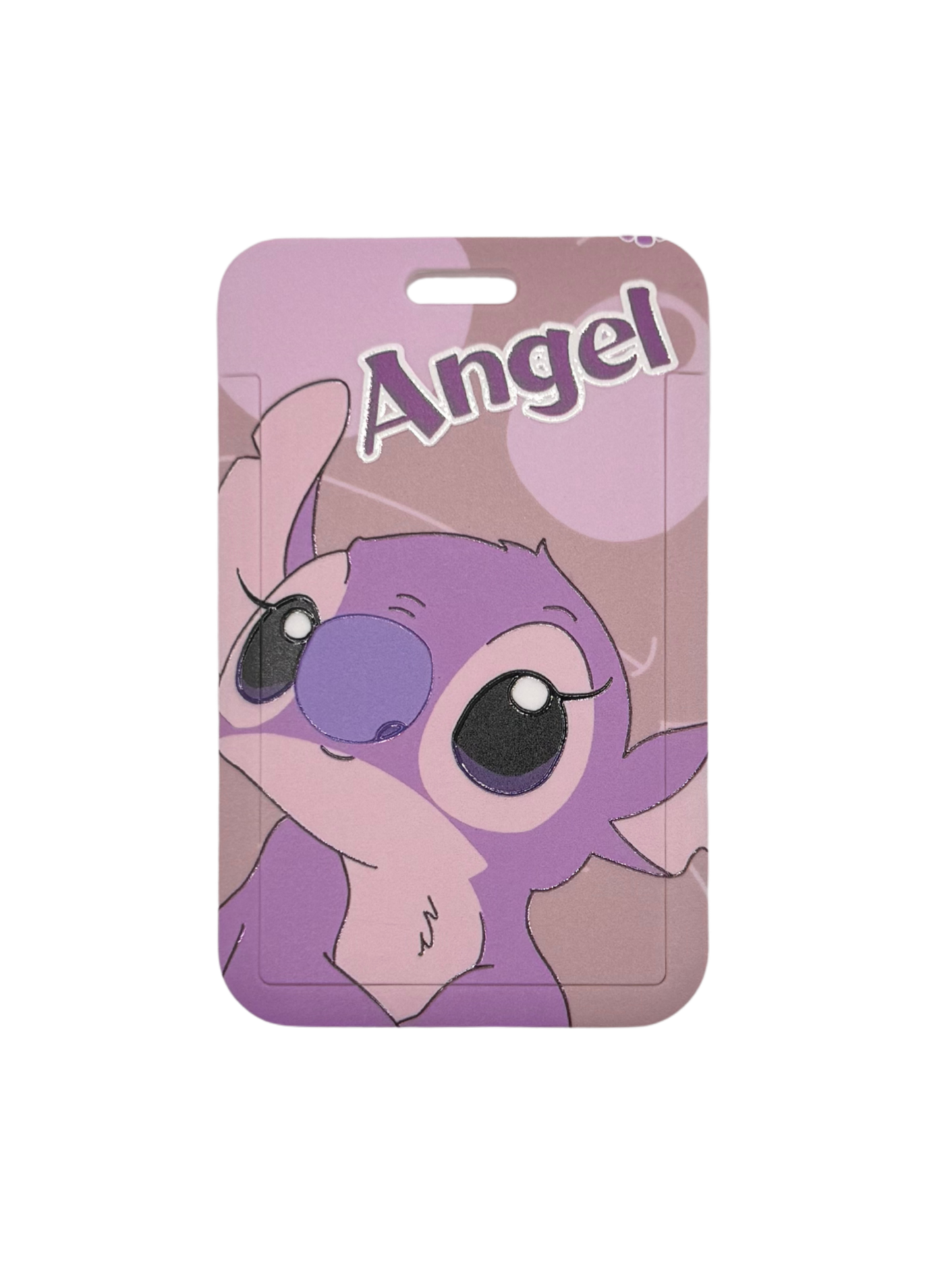 Pink Alien ID Holder