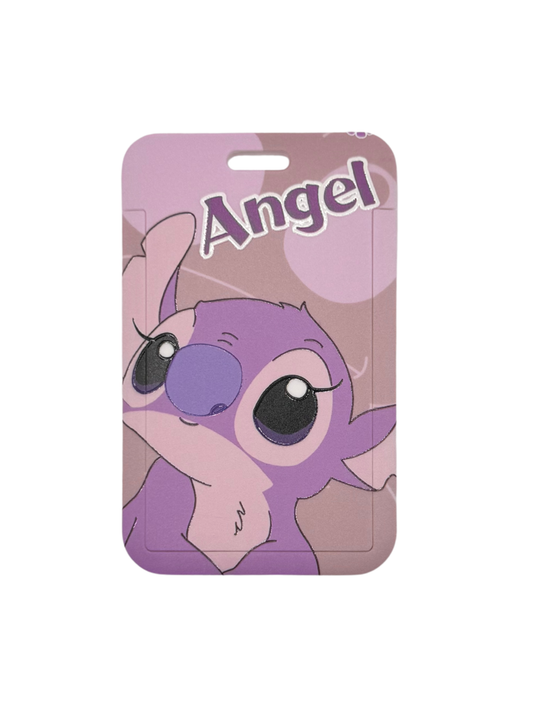Pink Alien ID Holder