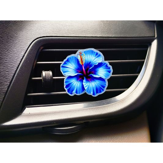 Hibiscus Car Vent Clip