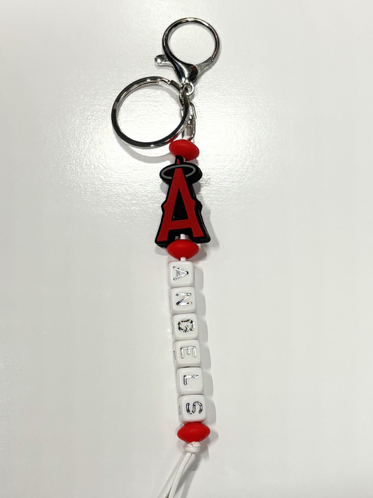 #11 LAA Baseball Keychain