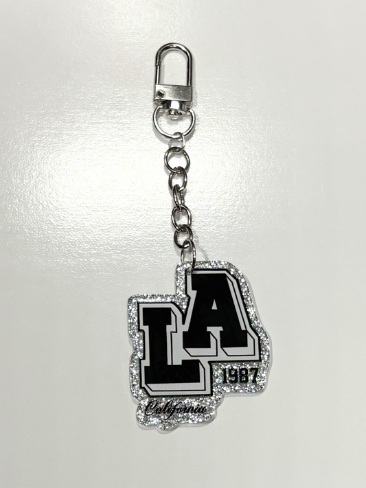 #14 LA Baseball Keychain