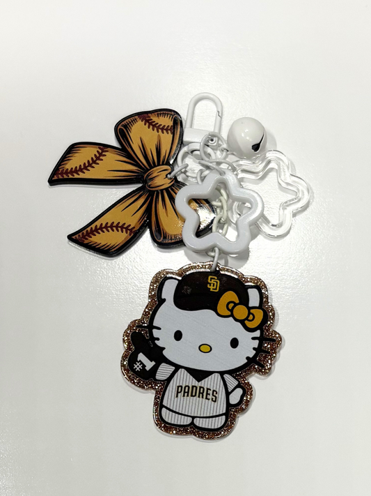#18 SDP HK Baseball Keychain