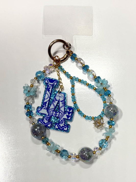 #23 LAD Baseball Keychain