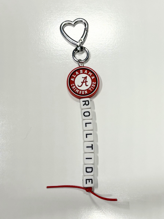 #4 AL College Keychain