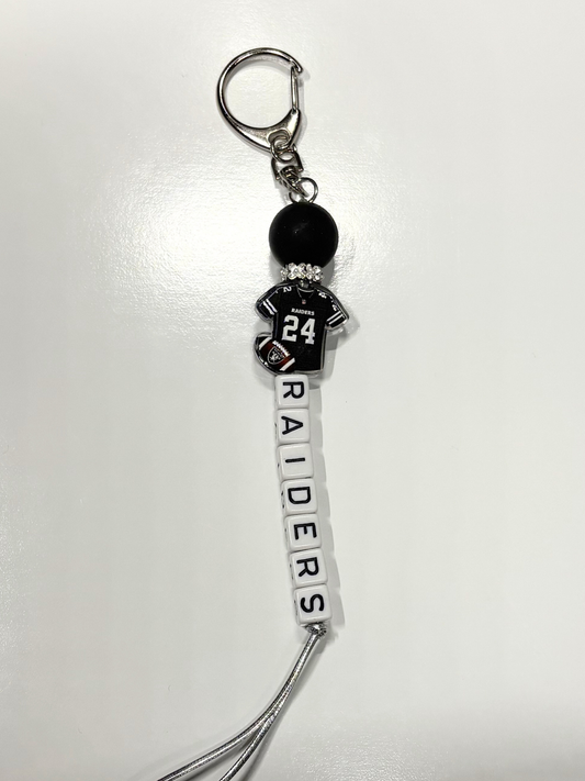 #2 LVR Football Keychain