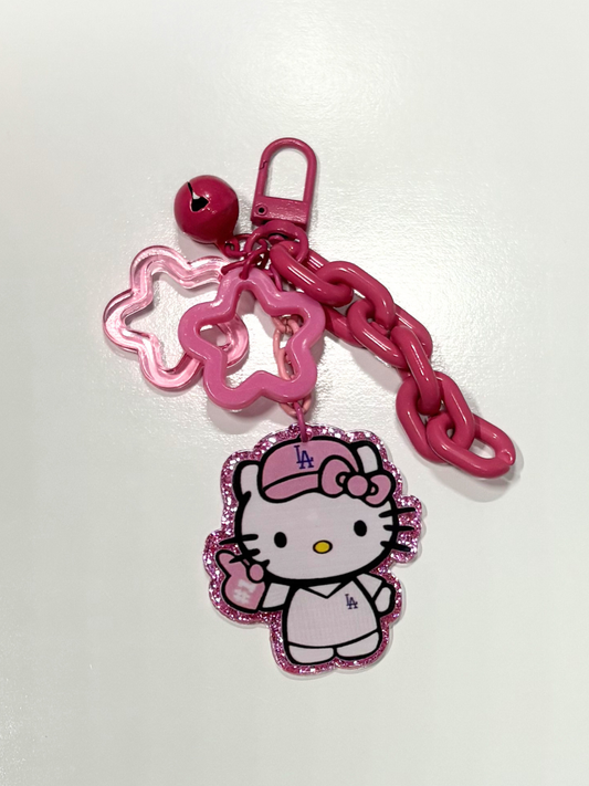 #17 LAD HK Baseball Keychain