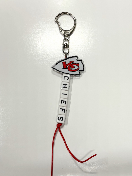 #9 KCC Football Keychain