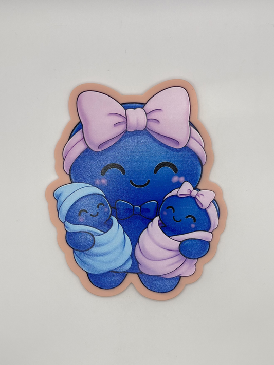 Baby Blue Glove Acrylic