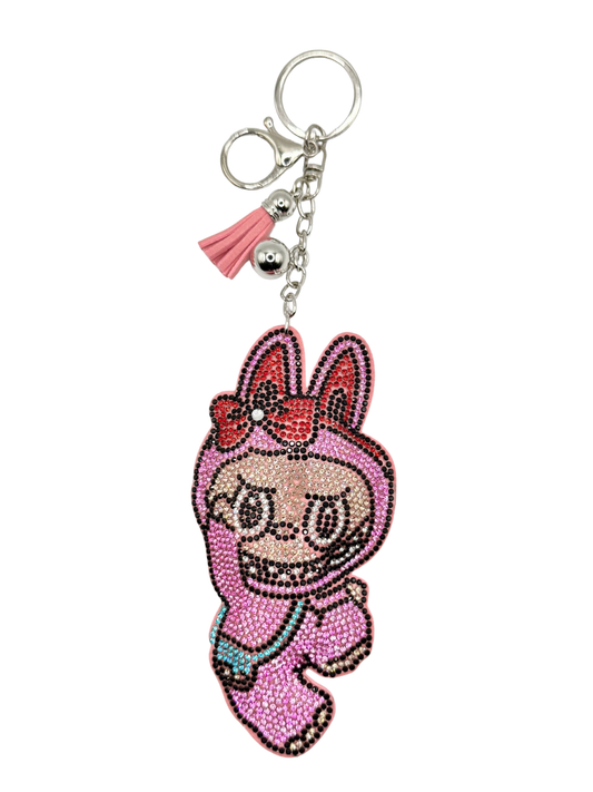 Bubu Rhinestone Keychain