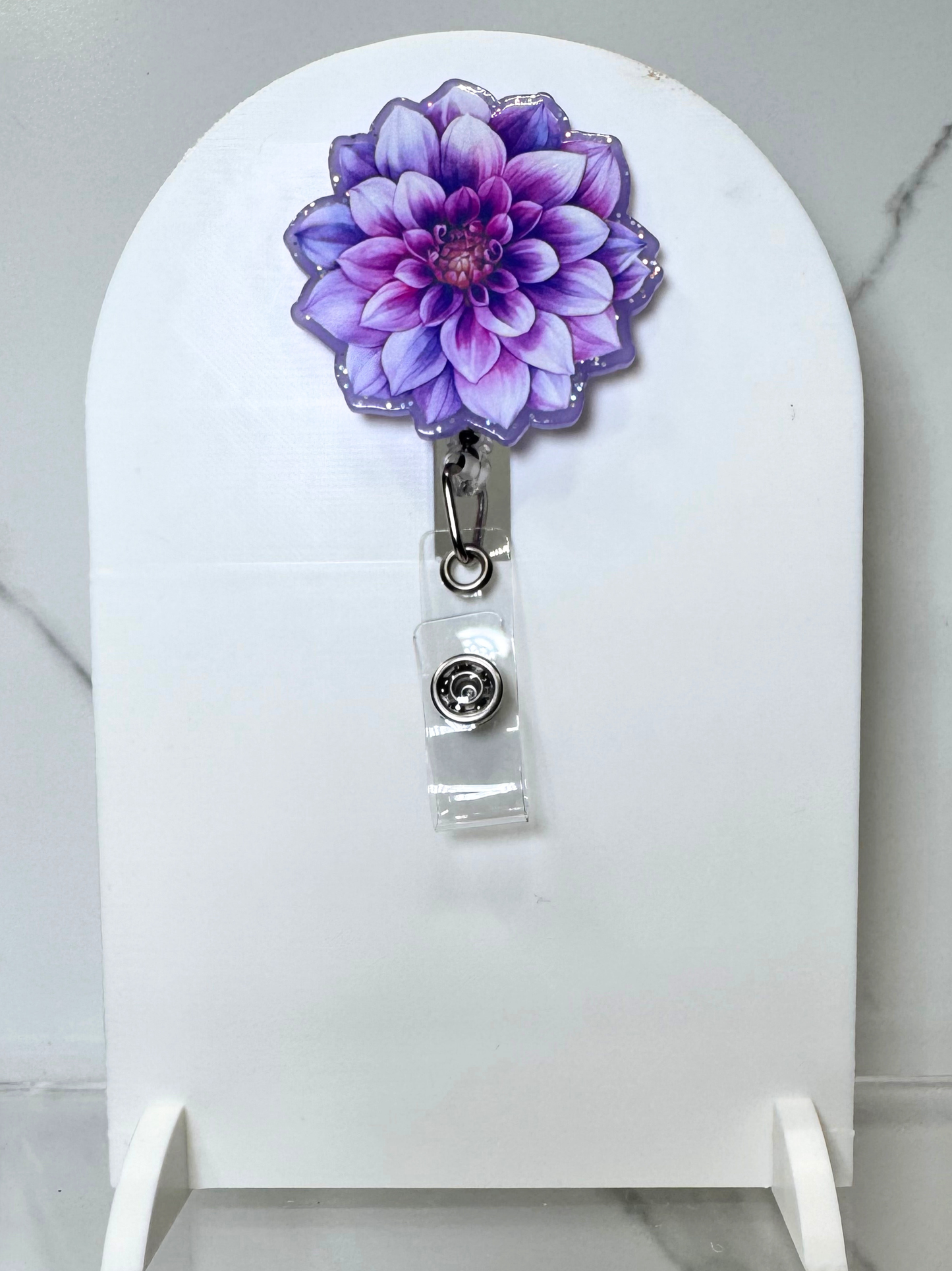 Flower Badge Reel
