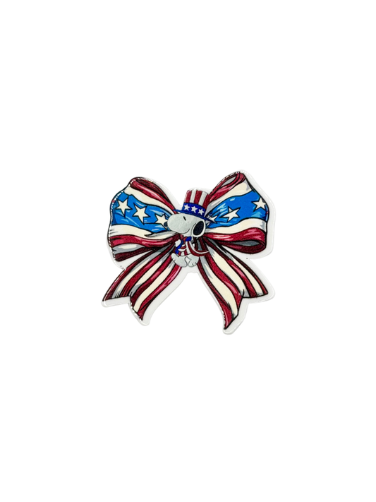 Snoopy Bow Acrylic
