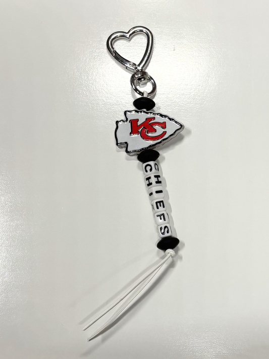 #8 KCC Football Keychain
