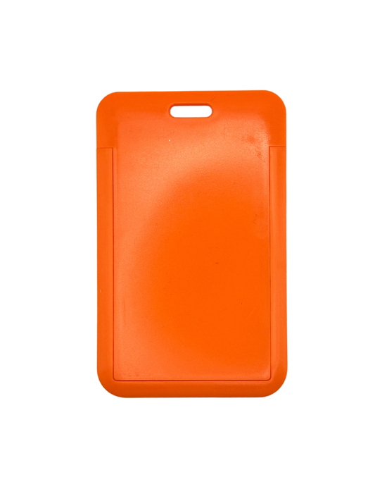Orange ID Holder