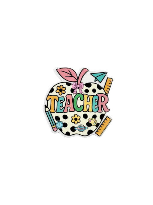 Teacher Apple Acrylic