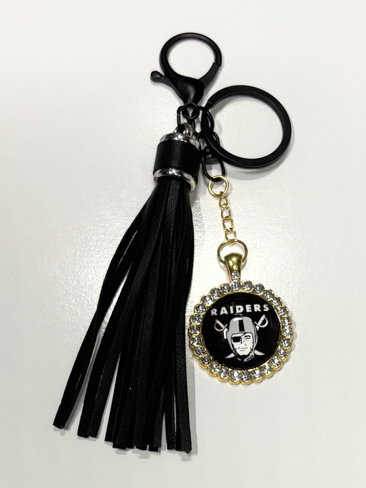 #19 LVR Football Keychain